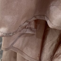 Horrible stitching after 2 attempts.