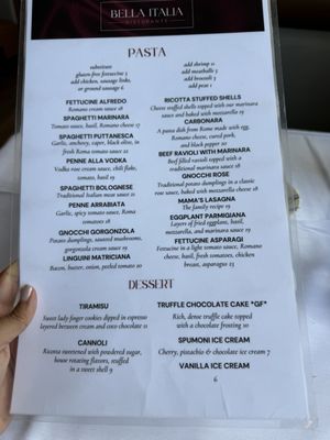Menu photo 4 Bella Italia Ristorante Evergreen, MT