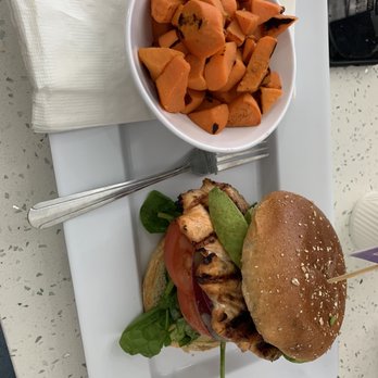 PROTEINHOUSE - Salmon burger - New American Near Me - Phoenix, Arizona