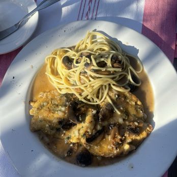Los Barriles - Chicken Marsala- best ever!   Fresh Chx Tort Soup..  Everything is OUTSTANDING!! - Seafood Near Me - Cabo San Lucas, BCS