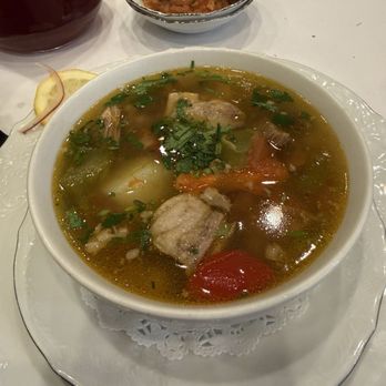 Shahirizada Restaurant - Shurpa soup - Mediterranean Near Me - Naperville, Illinois