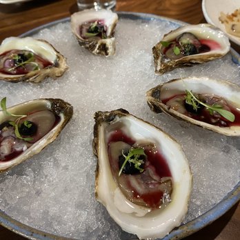 Uchi Miami - Blubbery oysters - Asian Fusion Near Me - Miami, Florida