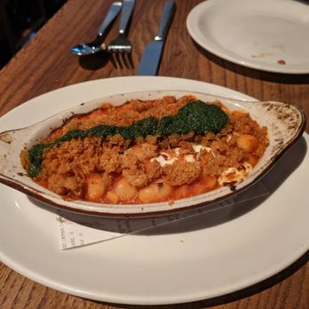 Nopa - Delicious baked beans - super homey feel to it. I like the contrast in textures with the panko crumbs. - New American Near Me - San Francisco, California Nopa - Delicious baked beans - super homey feel to it. I like the contrast in textures with the panko crumbs. - New American Near Me - San Francisco, California
