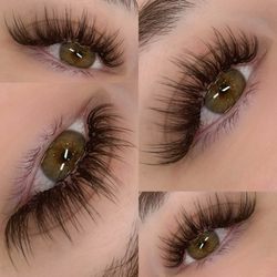 Mish Esthetics - Dark brown wispy volume (long) by Jen @jen.mishesthetics