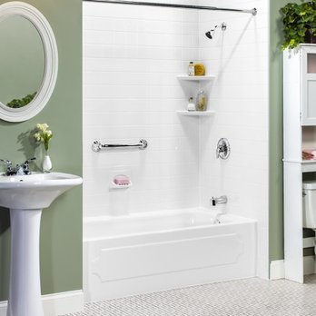 Rainbow Seamless Systems - a bathroom with green walls - General Contractors Near Me - Traverse City, Michigan Rainbow Seamless Systems - a bathroom with green walls - General Contractors Near Me - Traverse City, Michigan