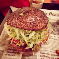Tony's Diner - The bacon cheese burger.