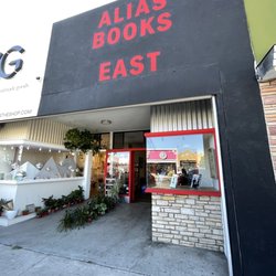 Alias Books East - storefront