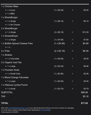 Menu photo 2 Shake Shack Alpharetta Alpharetta, GA Menu photo 2 Shake Shack Alpharetta Alpharetta, GA