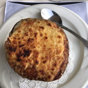 Chez Pierre - French onion soup - French Near Me - Palm Desert, California