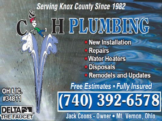 C & H Plumbing Logo