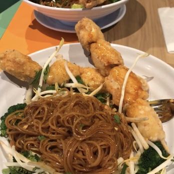 Asian Mint - Fire Noodle Bowl with Fried Chicken - Thai Near Me - Richardson, Texas Asian Mint - Fire Noodle Bowl with Fried Chicken - Thai Near Me - Richardson, Texas