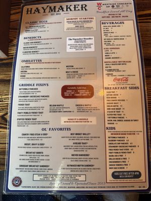 Menu photo 2 Haymaker Goodyear Goodyear, AZ Menu photo 2 Haymaker Goodyear Goodyear, AZ