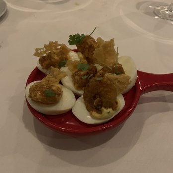 Steak 48 - Crispy Shrimp Deviled Eggs were the bomb. - Steakhouses Near Me - Chicago, Illinois