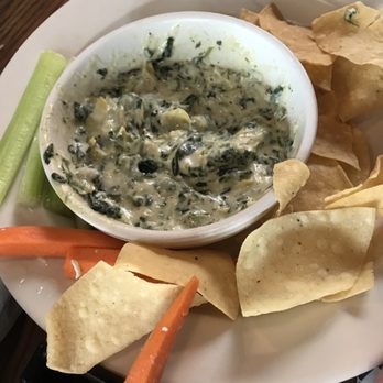 Prison Brews - Spinach and artichoke dip, snapped a photo after we'd started eating food. Hungry people today! - American Near Me - Jefferson City, Missouri Prison Brews - Spinach and artichoke dip, snapped a photo after we'd started eating food. Hungry people today! - American Near Me - Jefferson City, Missouri