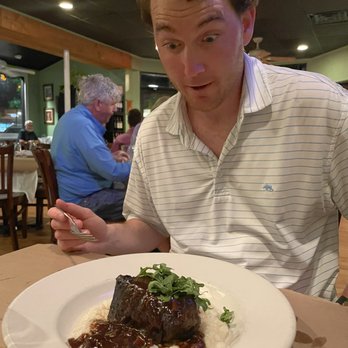 Del Sur Artisan Eats - A man and some GOOD food! Not pictured: the empanadas a must - Steakhouses Near Me - Saint Simons Island, Georgia