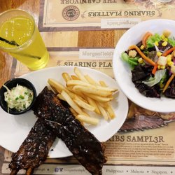 Morganfield's - Smoked Pepper Corn Spare Ribs Set Meal