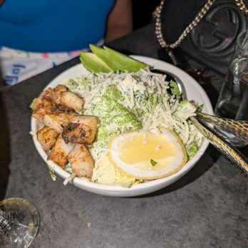 Dearly Beloved - Caesar salad+shrimp - Cocktail Bars Near Me - Chicago, Illinois
