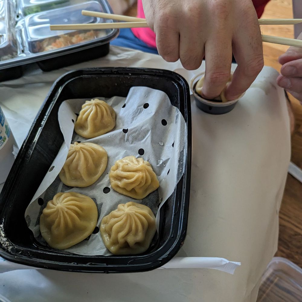 Q Noodles - Pork and shrimp dumplings - Noodles Near Me - Cary, North Carolina Q Noodles - Pork and shrimp dumplings - Noodles Near Me - Cary, North Carolina
