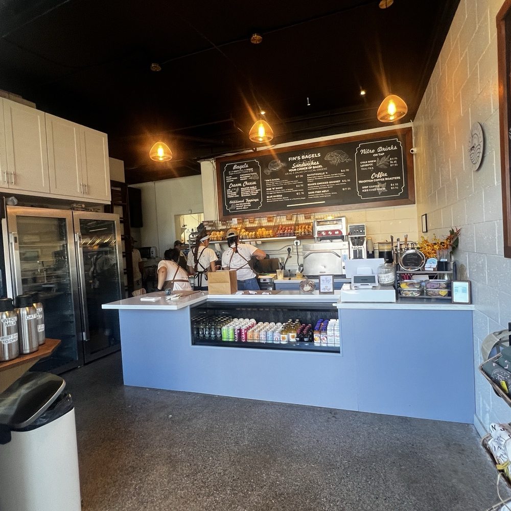Fin's Bagels - Open area - Bagels Near Me - Honolulu, Hawaii Fin's Bagels - Open area - Bagels Near Me - Honolulu, Hawaii