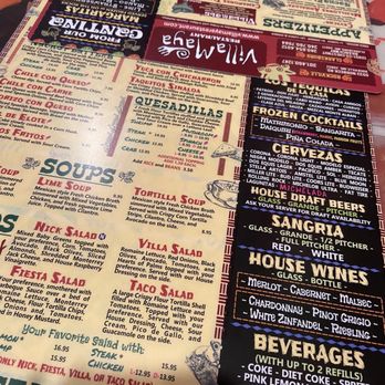 Villa Maya - Menu...Check out the different margaritas - Tex-Mex Near Me - Rockville, Maryland Villa Maya - Menu...Check out the different margaritas - Tex-Mex Near Me - Rockville, Maryland
