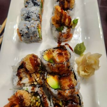 Tadashi - Hibachi & Sushi - Soft shell crab rolls, shrimp tempura and crawfish rolls - Sushi Bars Near Me - Walker, Louisiana Tadashi - Hibachi & Sushi - Soft shell crab rolls, shrimp tempura and crawfish rolls - Sushi Bars Near Me - Walker, Louisiana
