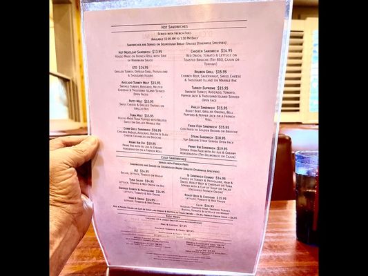 Menu photo 6 D'Carlos Ramona, CA