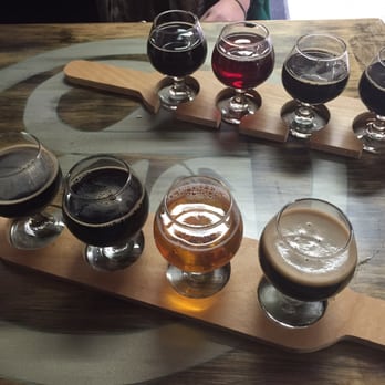 Deviate Brewing - Two flights - Breweries Near Me - Indianapolis, Indiana