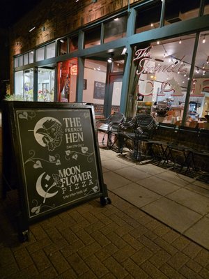 The French Hen Cafe & Moonflower Pizza by null