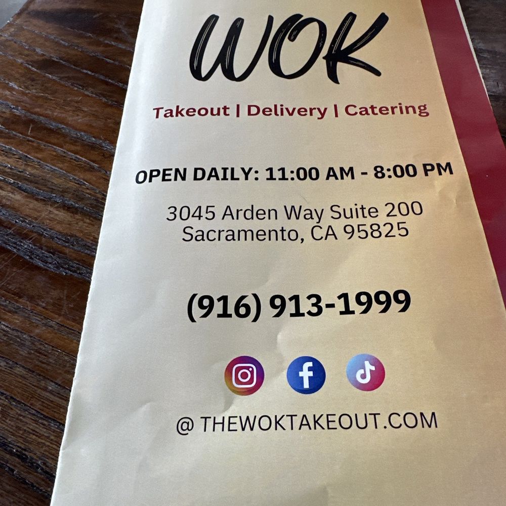The Wok - Take out menu - very high quality - Chinese Near Me - Sacramento, California The Wok - Take out menu - very high quality - Chinese Near Me - Sacramento, California
