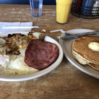 Pine Cone Restaurant - Hungry man Breakfast - New American Near Me - Johnson Creek, Wisconsin Pine Cone Restaurant - Hungry man Breakfast - New American Near Me - Johnson Creek, Wisconsin