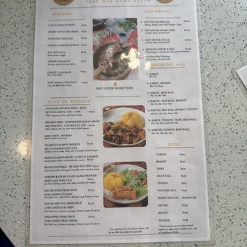 Hot Stone Pho - Menu - - Vietnamese Near Me - Rosemead, California