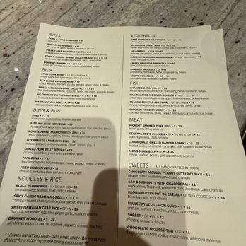 Juju - Menu - Tapas/Small Plates Near Me - Durham, North Carolina