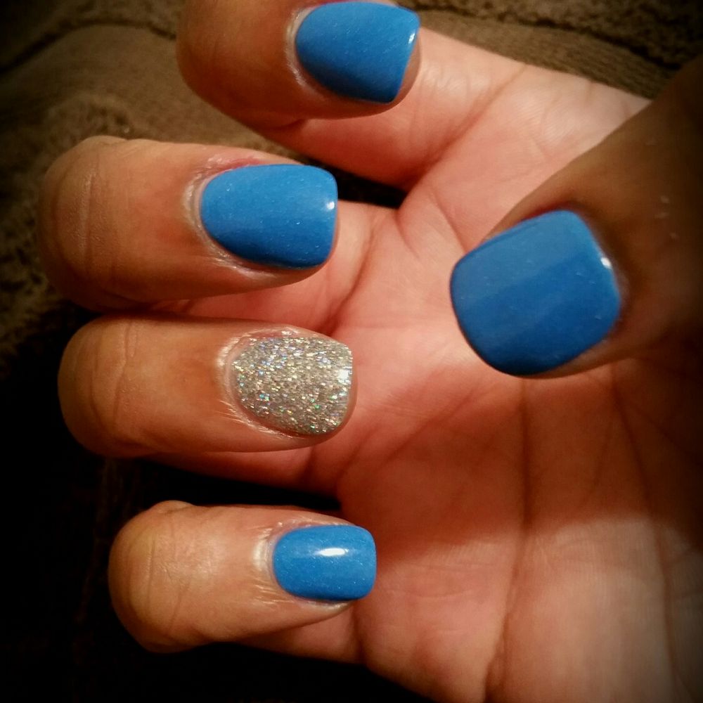 Ace Nails & Spa - These were powder dipped. I like it better than the shellac but it's more expensive and I had to get my favorite color. ;) - Nail Salons Near Me - Memphis, Tennessee