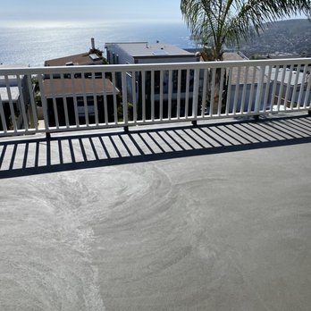 Monarch Deck Coatings - 2 coats of life deck - Flooring Near Me - Newport Beach, California