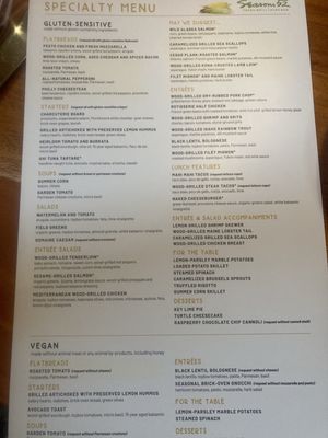 Menu photo 1 Seasons 52 Orlando, FL Menu photo 1 Seasons 52 Orlando, FL