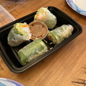 Pho Fans - A2. Vegetarian Summer Roll with Peanut Sauce - Vietnamese Near Me - Smithtown, New York Pho Fans - A2. Vegetarian Summer Roll with Peanut Sauce - Vietnamese Near Me - Smithtown, New York