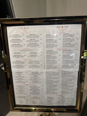 Menu photo 1 Plate By Dzintra Austin, TX
