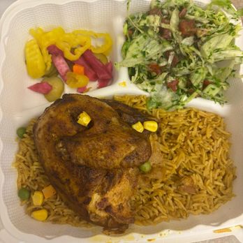 Lotus Falafel and Shawarma - Chicken and rice - Mediterranean Near Me - Burlingame, California Lotus Falafel and Shawarma - Chicken and rice - Mediterranean Near Me - Burlingame, California