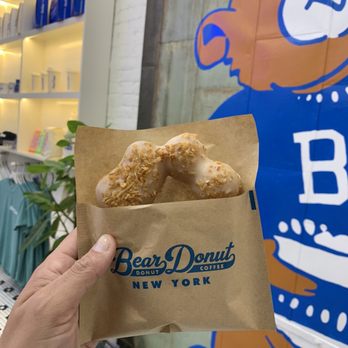 Bear Donut - Toasted Coconut - Donuts Near Me - New York, New York Bear Donut - Toasted Coconut - Donuts Near Me - New York, New York