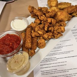 Fried sampler appetizer Fried sampler appetizer