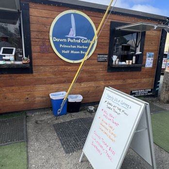 Dawn Patrol Coffee - The coffee shop, behind Jettywave Brewery - Coffee & Tea Near Me - Half Moon Bay, California