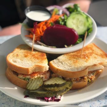 Tognazzini's Dockside - Crab melt - Seafood Near Me - Morro Bay, California Tognazzini's Dockside - Crab melt - Seafood Near Me - Morro Bay, California