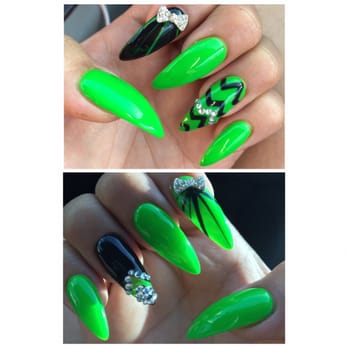 Leo Nails & Spa - St party's nails done in my own version - Waxing Near Me - Covina, California