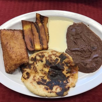 Buffet de Pupusas - a plate of food - Salvadoran Near Me - Houston, Texas Buffet de Pupusas - a plate of food - Salvadoran Near Me - Houston, Texas