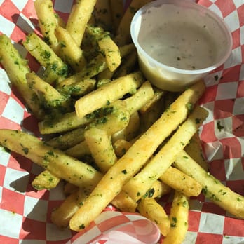 Big A Root Beer - Pesto garlic fries - Burgers Near Me - Grass Valley, California