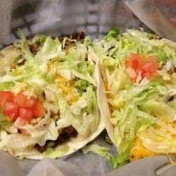 Beef soft tacos