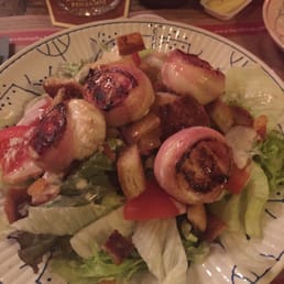 Goat Cheese bacon salad ! Goat Cheese bacon salad !