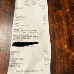 Receipt Receipt
