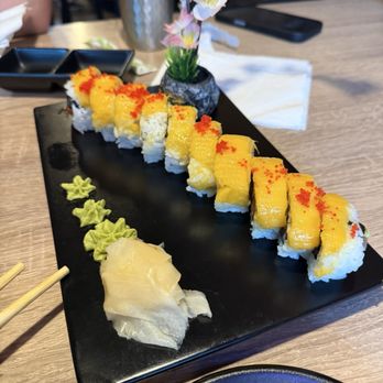 Yama Sushi - Mango roll (I forgot the name) - Sushi Bars Near Me - Kailua-Kona, Hawaii Yama Sushi - Mango roll (I forgot the name) - Sushi Bars Near Me - Kailua-Kona, Hawaii