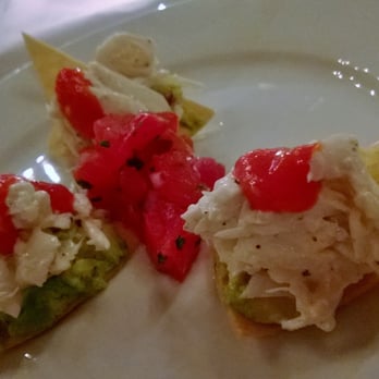 Red Drum Restaurant - Half order of Crab Meat & Avocado Tostaditas - Seafood Near Me - Mount Pleasant, South Carolina Red Drum Restaurant - Half order of Crab Meat & Avocado Tostaditas - Seafood Near Me - Mount Pleasant, South Carolina